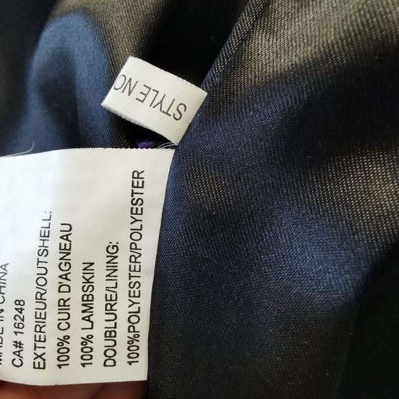 Laurence Roy Lambskin Leather Jacket - Picture 4 of 6